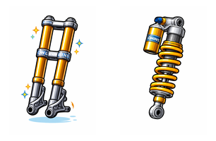 Forcelle e mono posteriore per Kove